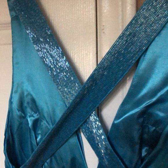 Jessica long Dress Gown Hollywood glamour - Picture 7 of 13